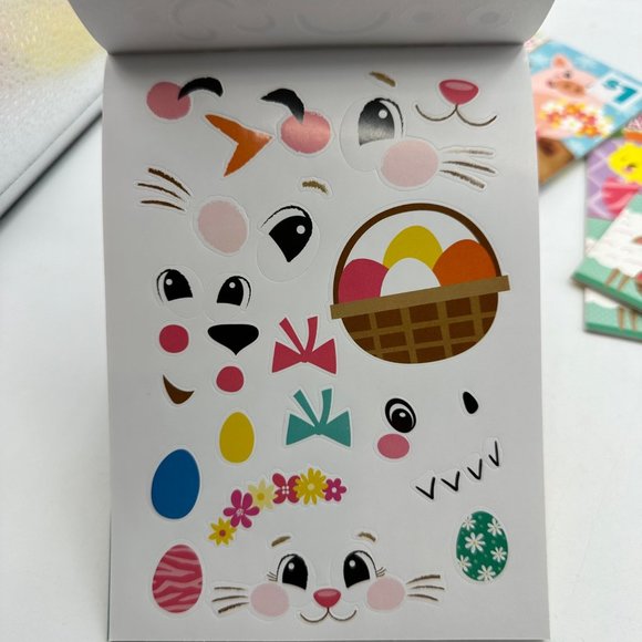 Old East Main Co. Happy Easter Large Window Clings Sticker Packs Bunny Rabbit Eg - Picture 8 of 16